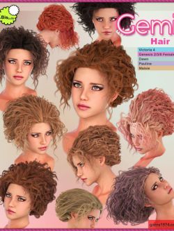 121410 头发 Biscuits Gemi Hair by Biscuits ()