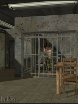 80339 场景 旧监狱 Old Jail Set