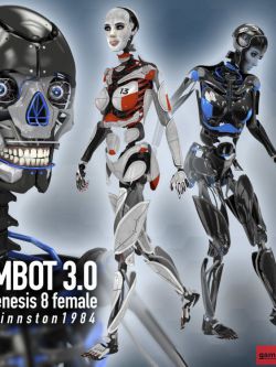135750 人物 机器人 Fembot 3.0 for Genesis Female 8
