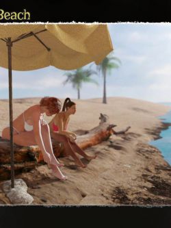 119171 场景 海滩 3D Scenery: Paralia Beach by ShaaraMuse3D