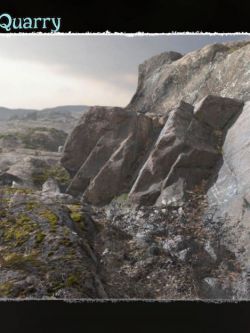 121673 场景 悬崖  3D Scenery: Ancient Cliffs