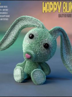 156060 独立人偶 兔子 Happy Bunny - HD Figure for Daz Studio