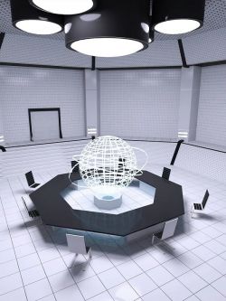 91815 场景 科幻房间 FH Sci-Fi Chamber Room