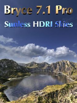 22358 教程 HDRI天空 Bryce 7.1 Pro Sunless HDRI Skies
