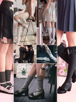 86072 时尚袜子和鞋子 KuJ Kawaii Fashion Socks and Shoes Collection II ...