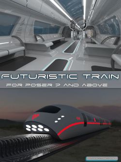 123692 道具 未来派火车 AJ Futuristic Train