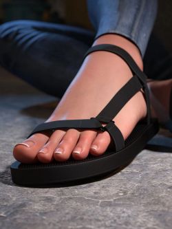 92140 鞋子 Tracy Flat Sandals For Genesis 9 and 8 Female