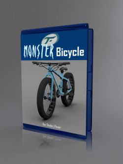 108655 道具 自行车 Monster Bicycle
