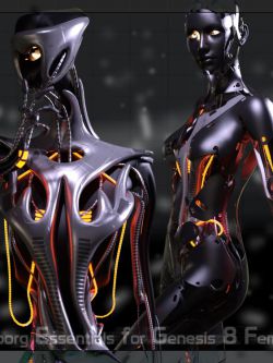 141797 机器人 CyBody - Cyborg Internal Structure and Materials for Genesis...