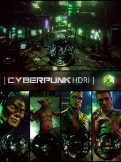 72101 灯光 Cyberpunk HDRI