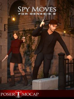 67023 动画 枪战 Spy Moves For Genesis 8