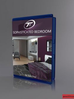 122264 场景 现代卧室Sophisticated Bedroom by TruForm ()