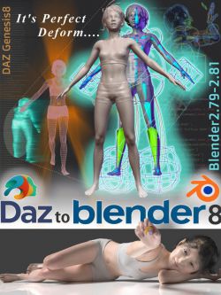 插件 Daz转Blender  DazToBlender_Ver1.9.3