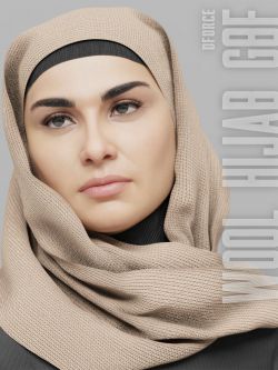 143360 羊毛头巾 dForce Wool Hijab - G8F by Vicey3D ()