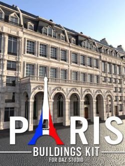 157321 建筑套件  PARIS - Buildings Kit for DS Iray