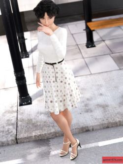 66137 服装 优雅夏装 dForce Aimy Style Outfit for Genesis 8 Female(s)