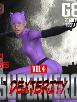 143501 姿态 英雄 SuperHero Dexterity for G8F Volume 4