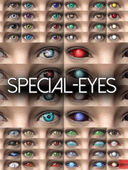121052 眼睛纹理Special-Eyes for Daz Studio Iray
