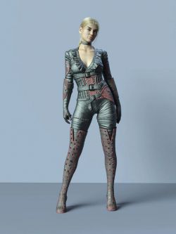 87704 服装 SPR CY Full-Body Suit for Genesis 8.1 Females and Genesis 9